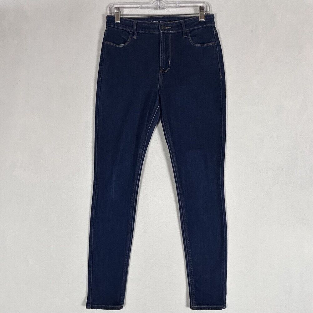 Old Navy High Rise Super Skinny Jeans Womens Size 6 Blue Denim 29" Inseam